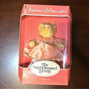 Madame Alexander The Well Dressed Bears Cinderella In Original Packaging RIPPED